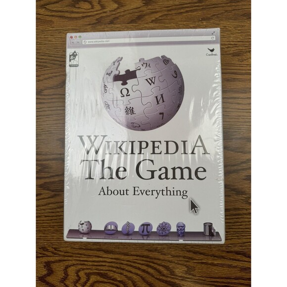 Trivia Game Wikipedia The Game About Everything Board Game teaching/Informative - Picture 1 of 5